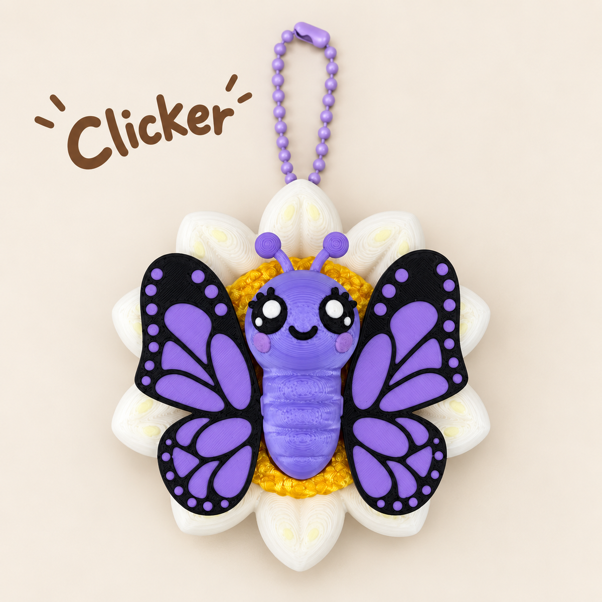 Butterfly in Flower Clicker