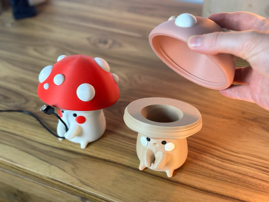 Cable Holder Cut Mushroom