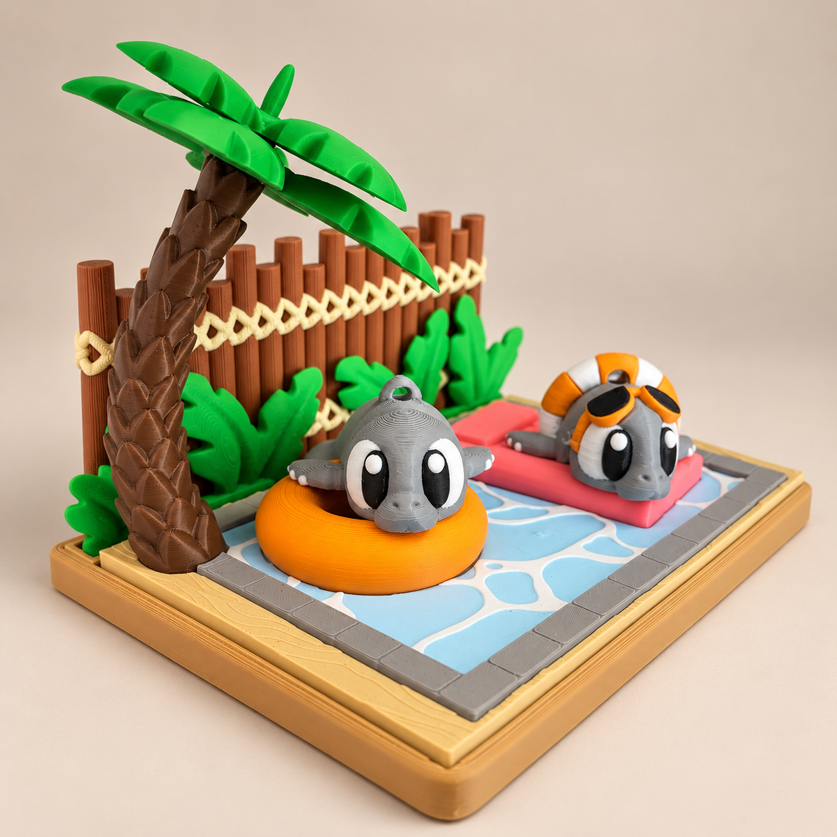 Manatee Pool Party Play Set