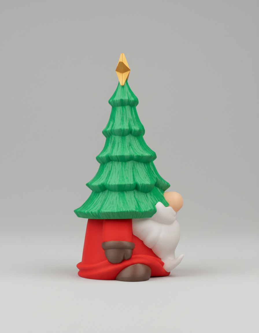 Pinehead Gnome – Christmas Edition 🎄🎅