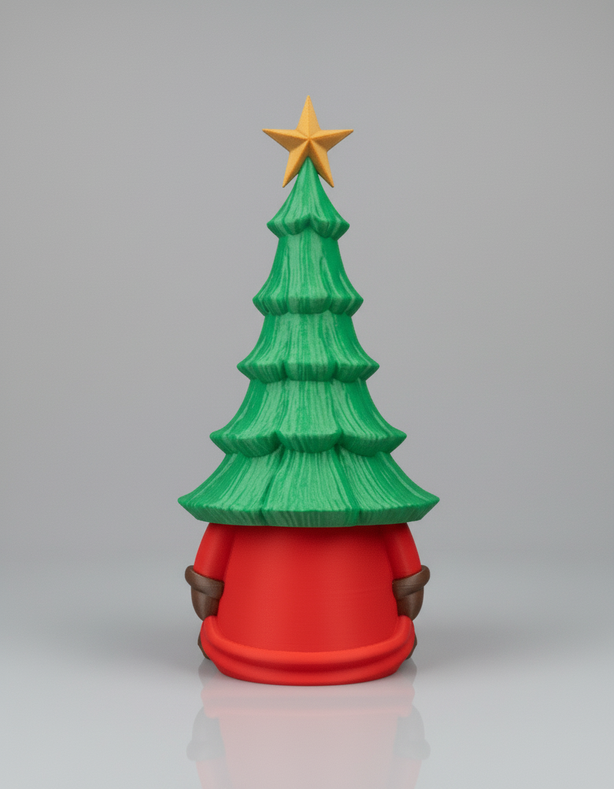 Pinehead Gnome – Christmas Edition 🎄🎅