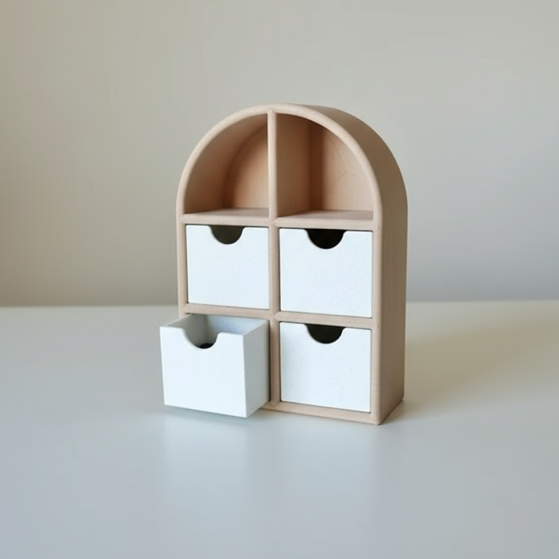 Shelfie Table Top Shelf  3 drawers or 4 drawers