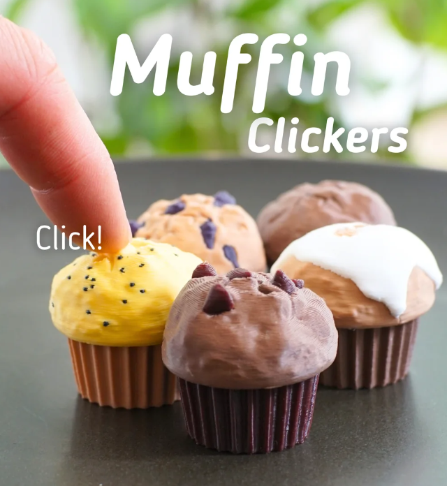 Muffin Clickers (Fidget toy)