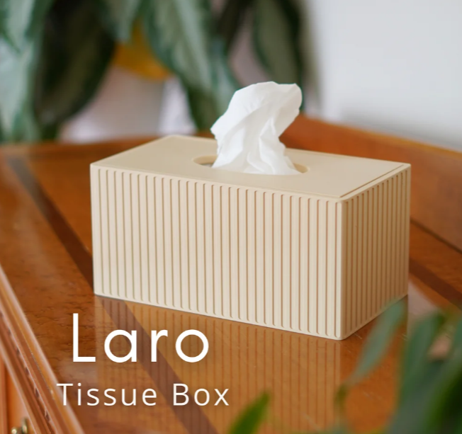 Laro Tissue Box – Modern 3D Printed Tissue Holder