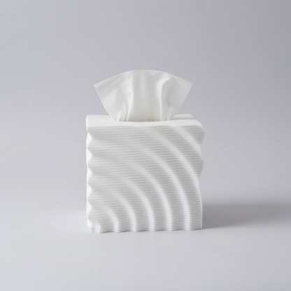 Ripple Tissue Box – Luxe Collection | Square Tissue Box Cover