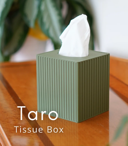 Taro Tissue Box – Luxe Collection | Square Tissue Box Cover