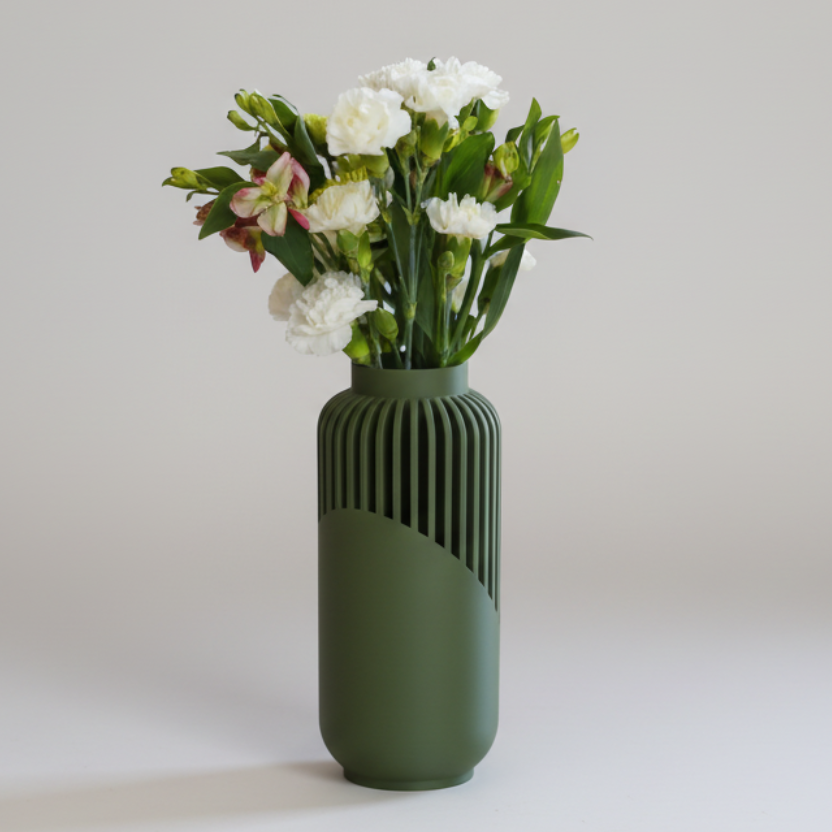 Vesa Vase – Luxe Collection | Modern 3D Printed Decorative Vase