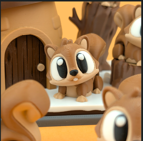 Pets Alive – Mini Squirrel House Play Set