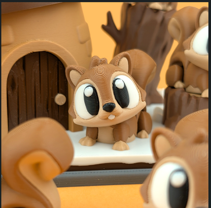 Pets Alive – Mini Squirrel House Play Set