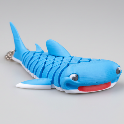 Mark the Whale Shark (Articulated Keychain)