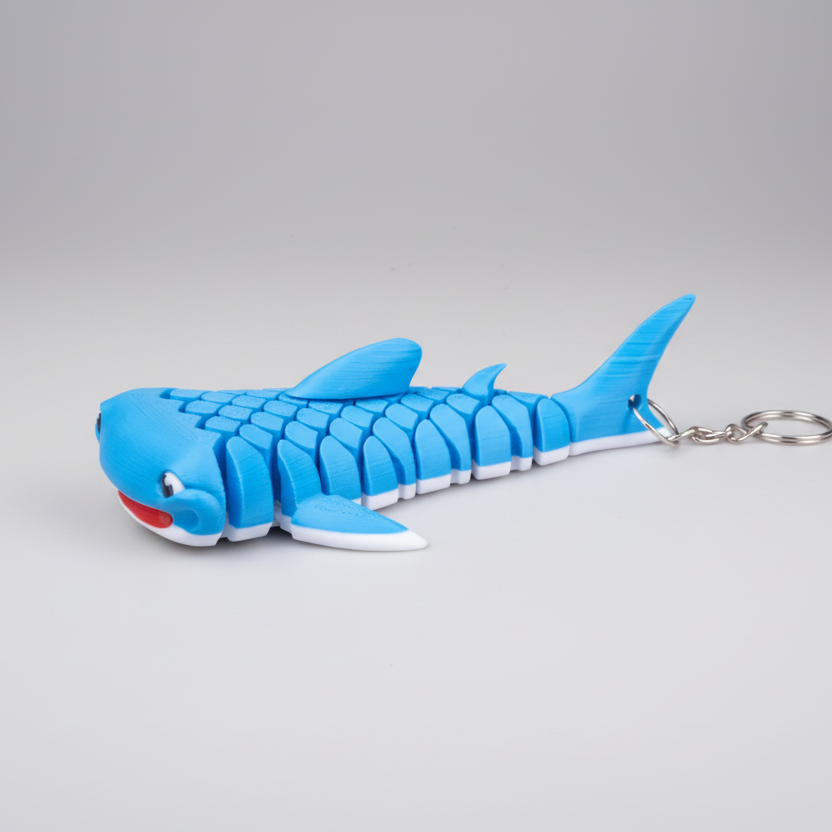 Mark the Whale Shark (Articulated Keychain)