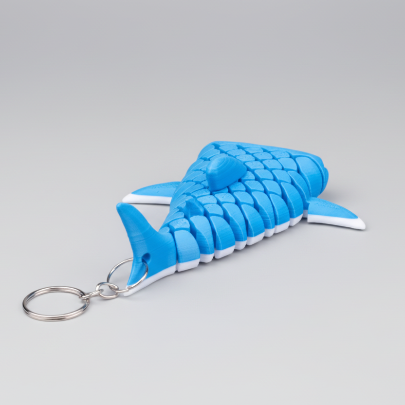 Mark the Whale Shark (Articulated Keychain)