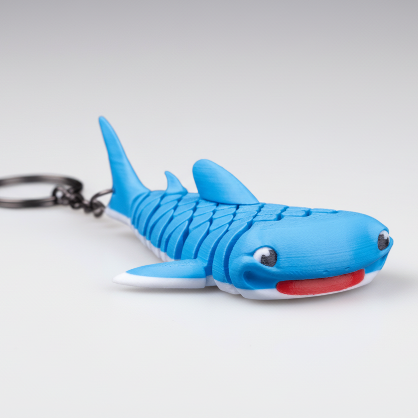 Mark the Whale Shark (Articulated Keychain)