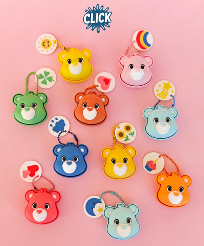 Cute Bear Fidget Clickers Keychain