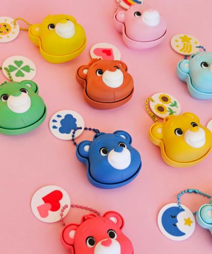 Cute Bear Fidget Clickers Keychain