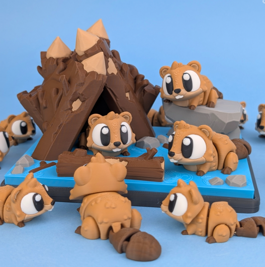 Riverside Beaver Lodge Play Set