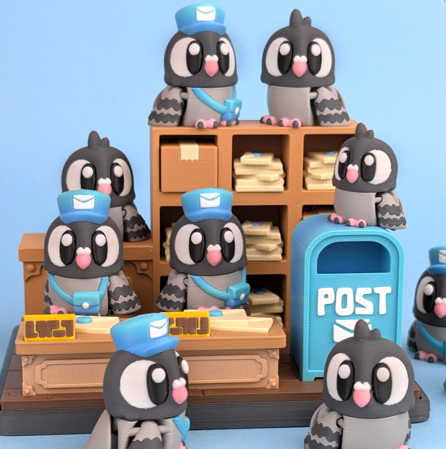 Pigeon Post Office Play Set