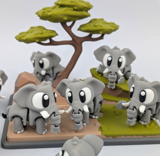 Elephant Savannah Play Set