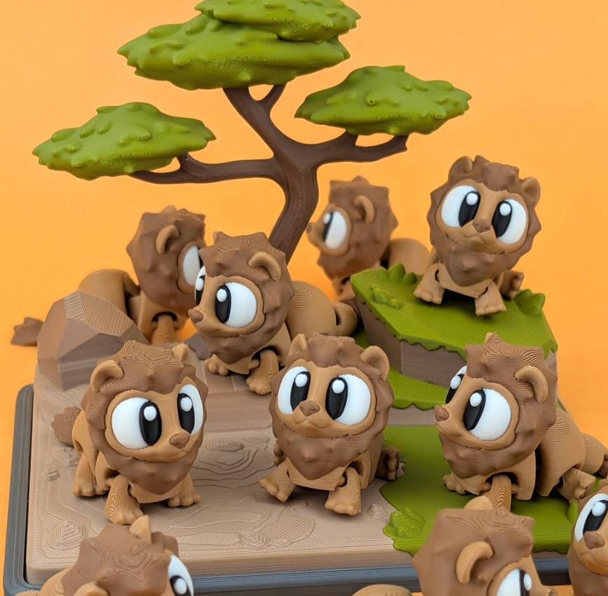 Lion Savannah Play Set