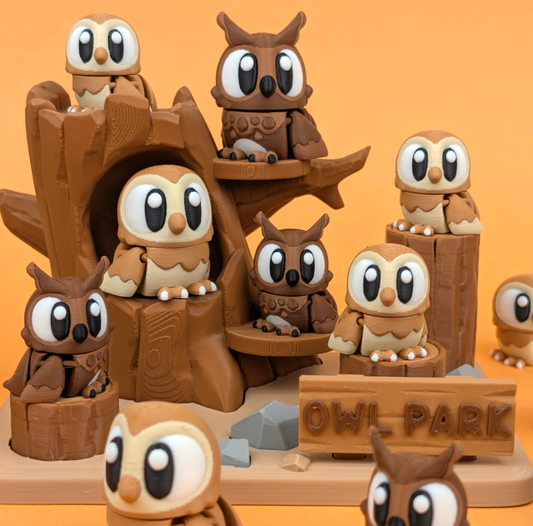Owl Woodland Play Set