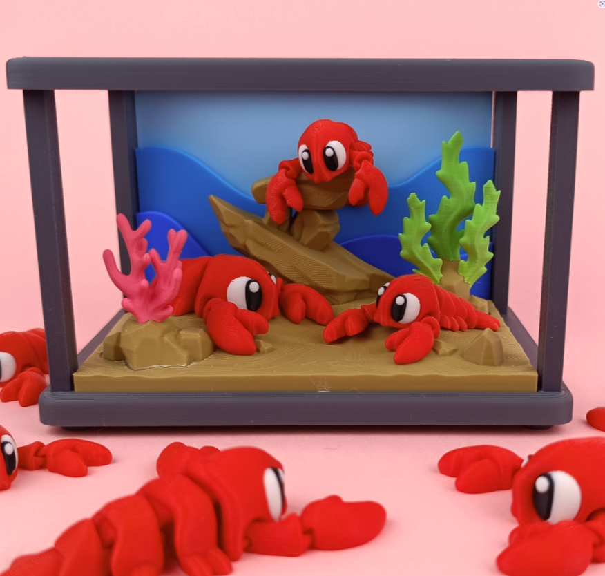 Flexi Lobster Reef Play Set