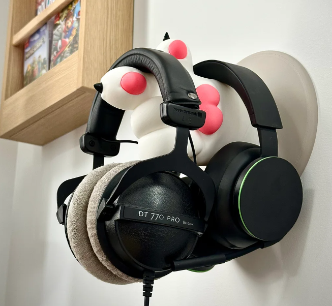 🐾 Cat Paw Headphones Wall holder