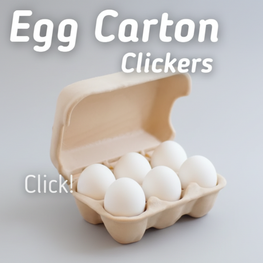 Easter Egg Clicker Box - Click-Click Collectible (Box of 6)