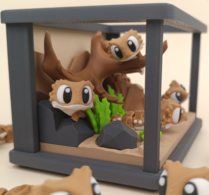 Bearded Dragon Desert Habitat Play Set
