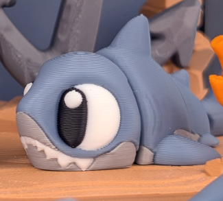 Ocean Collection – articulated 3D printed Shark figure