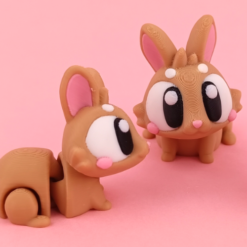 Farm Collection – articulated 3D printed Brown Horse figure