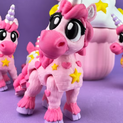 Unicorn Cupcake House Play Set