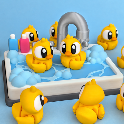 Duck Bath Time Play Set