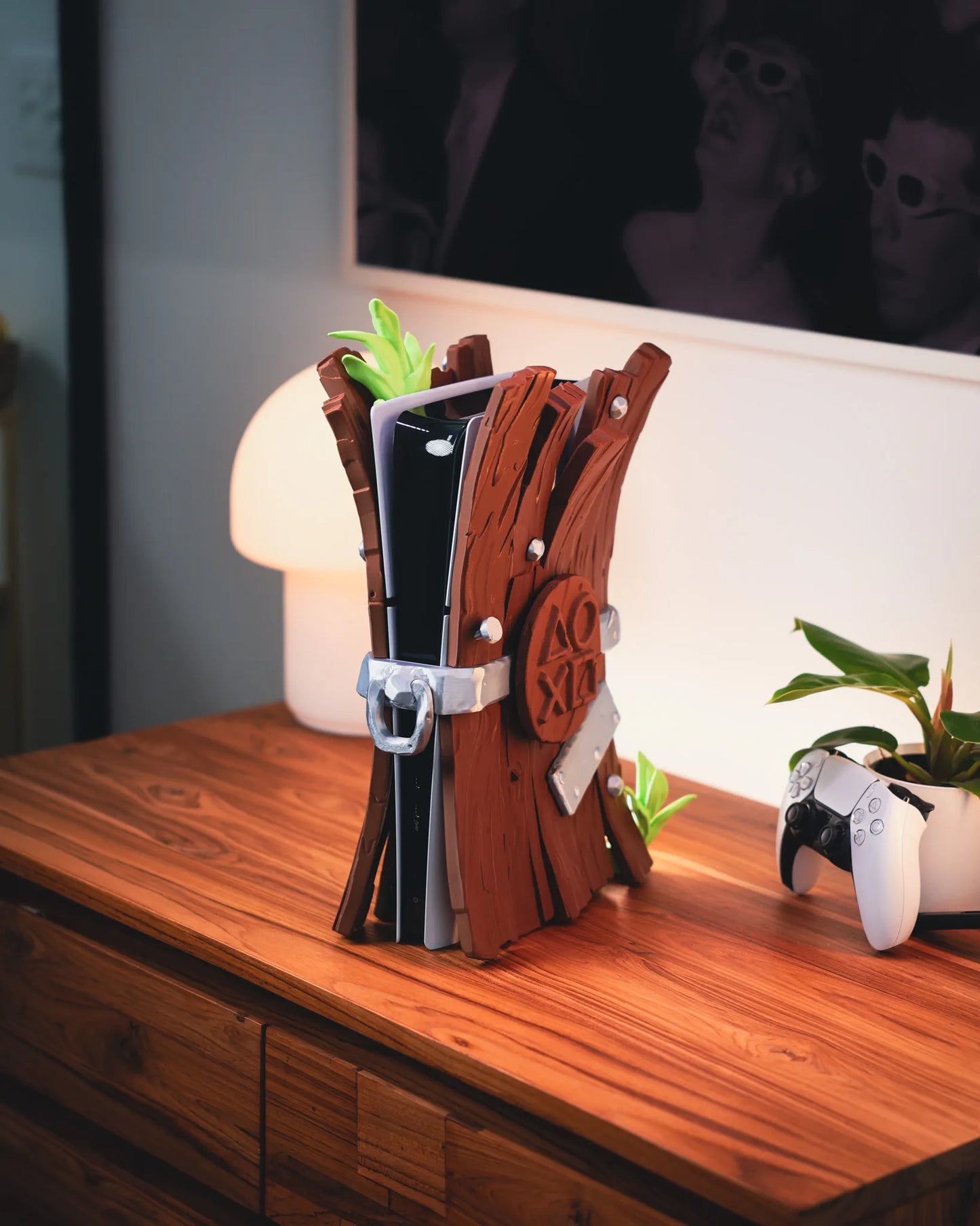 Wood Cover for PS5 Slim (Digital Edition) – Premium Wood Finish