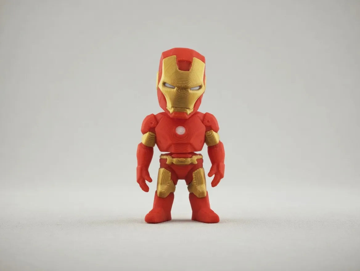 Powered Armor Hero Keychain