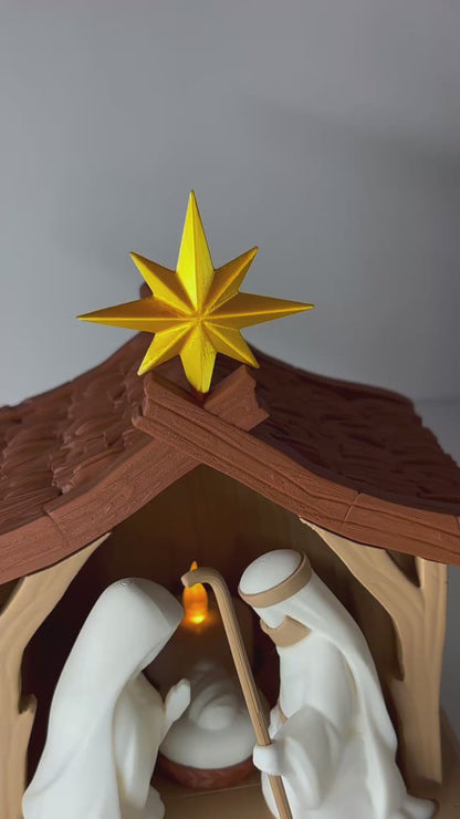 Bright Nativity Lamp (Christmas Edition)