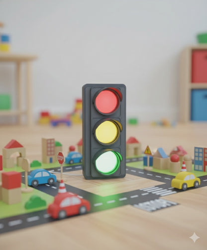 Social Signal – Mini Traffic Light Decor