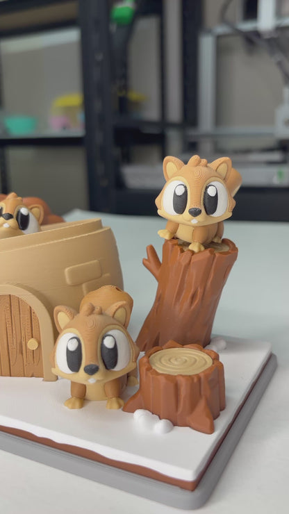 Pets Alive – Mini Squirrel House Play Set