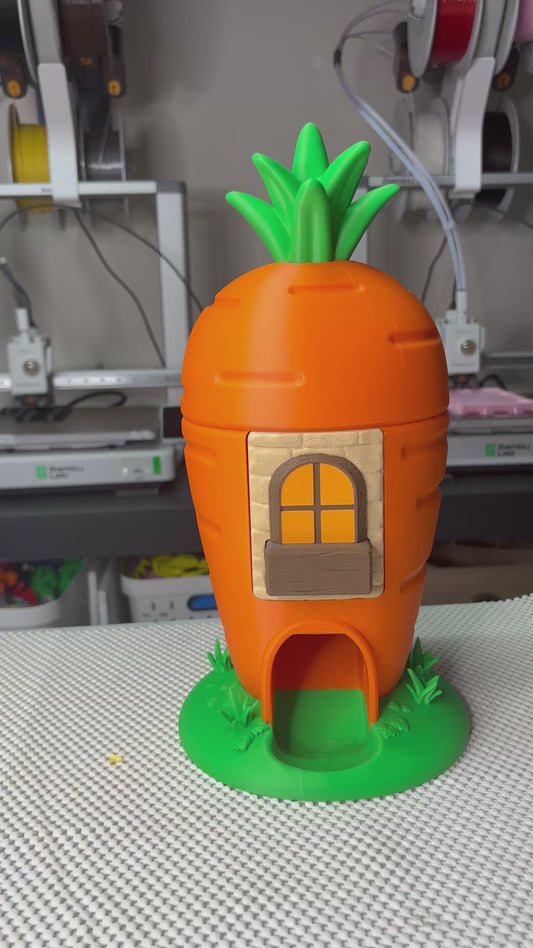 Carrot House Candy Dispenser