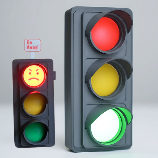 Social Signal – Mini Traffic Light Decor